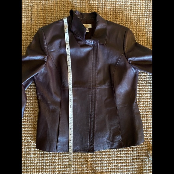 Talbots Leather Jacket - Picture 10 of 12